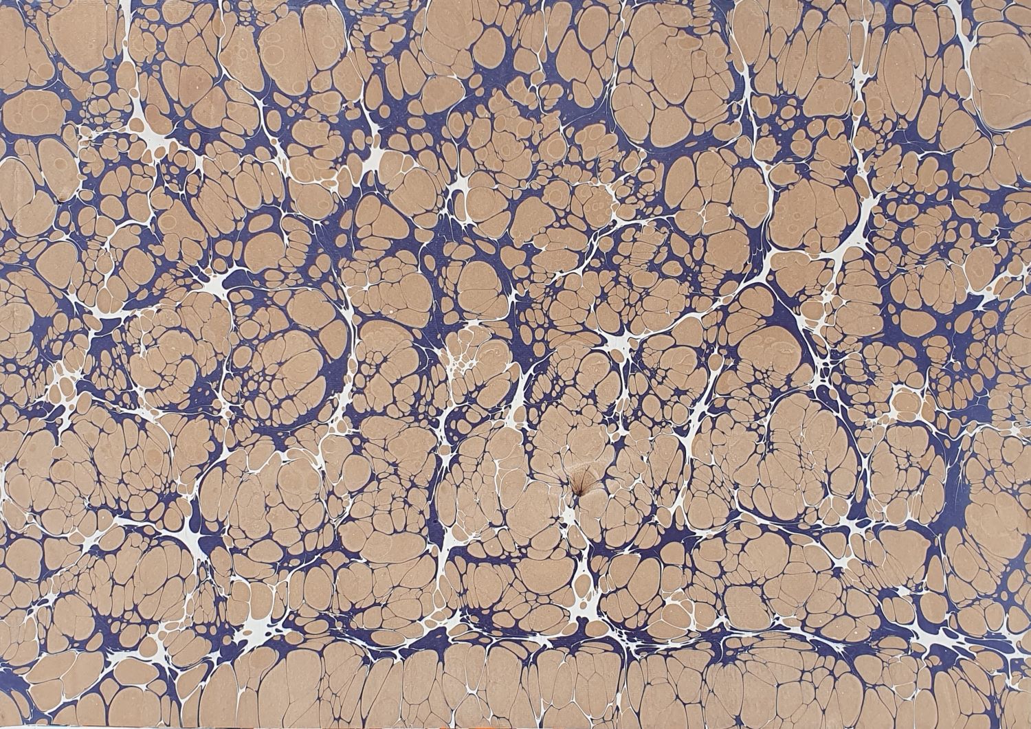 R007 – Handgemachtes Ebru-Marmorierpapier 50×70 cm – Unikat