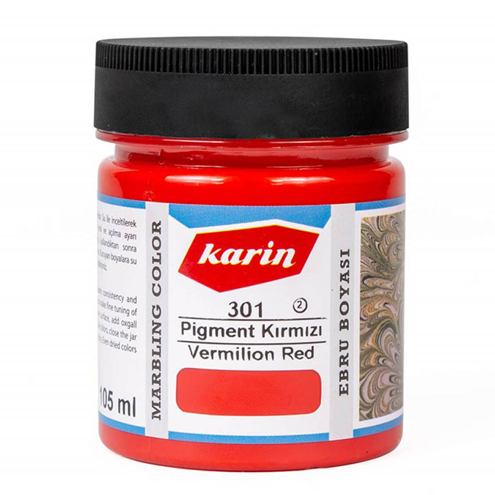 Karin Ebru Marbling Paint – High-quality colors for stunning and artistic marbling patterns