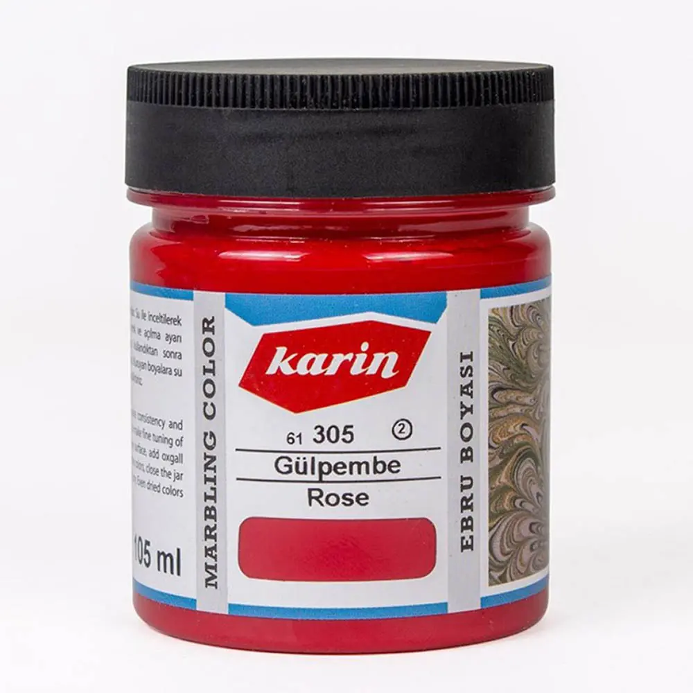 Karin Ebru Marbling Paint – High-quality colors for stunning and artistic marbling patterns