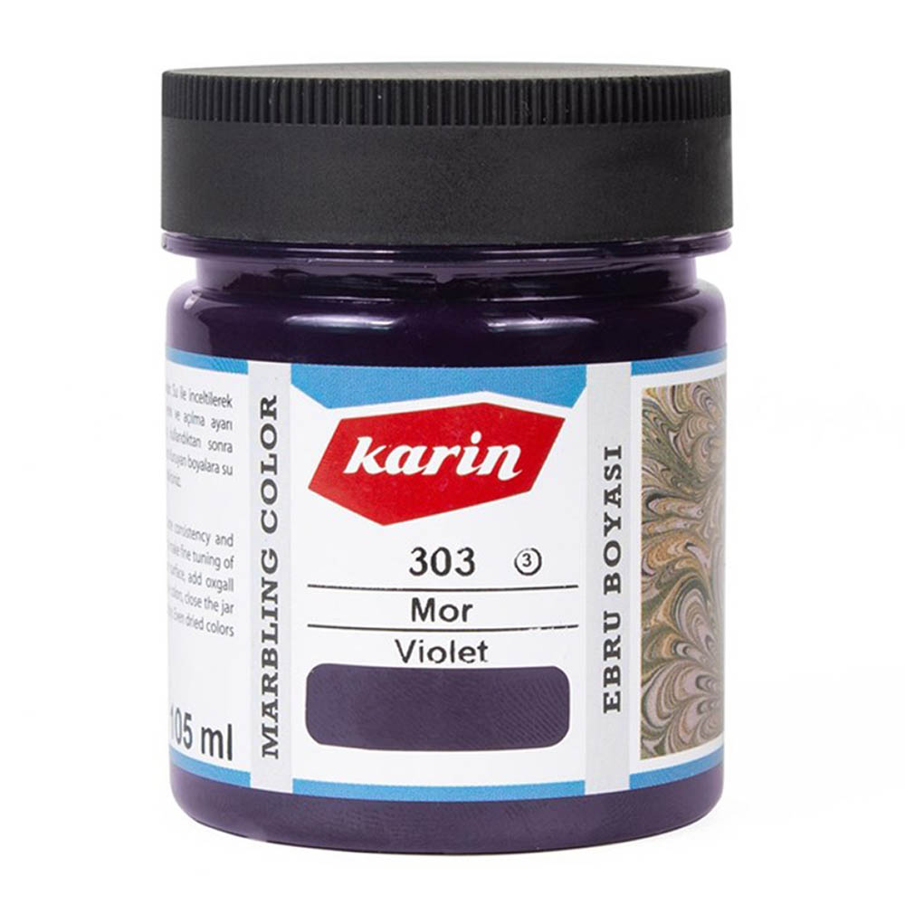 Karin Ebru Marbling Paint – High-quality colors for stunning and artistic marbling patterns