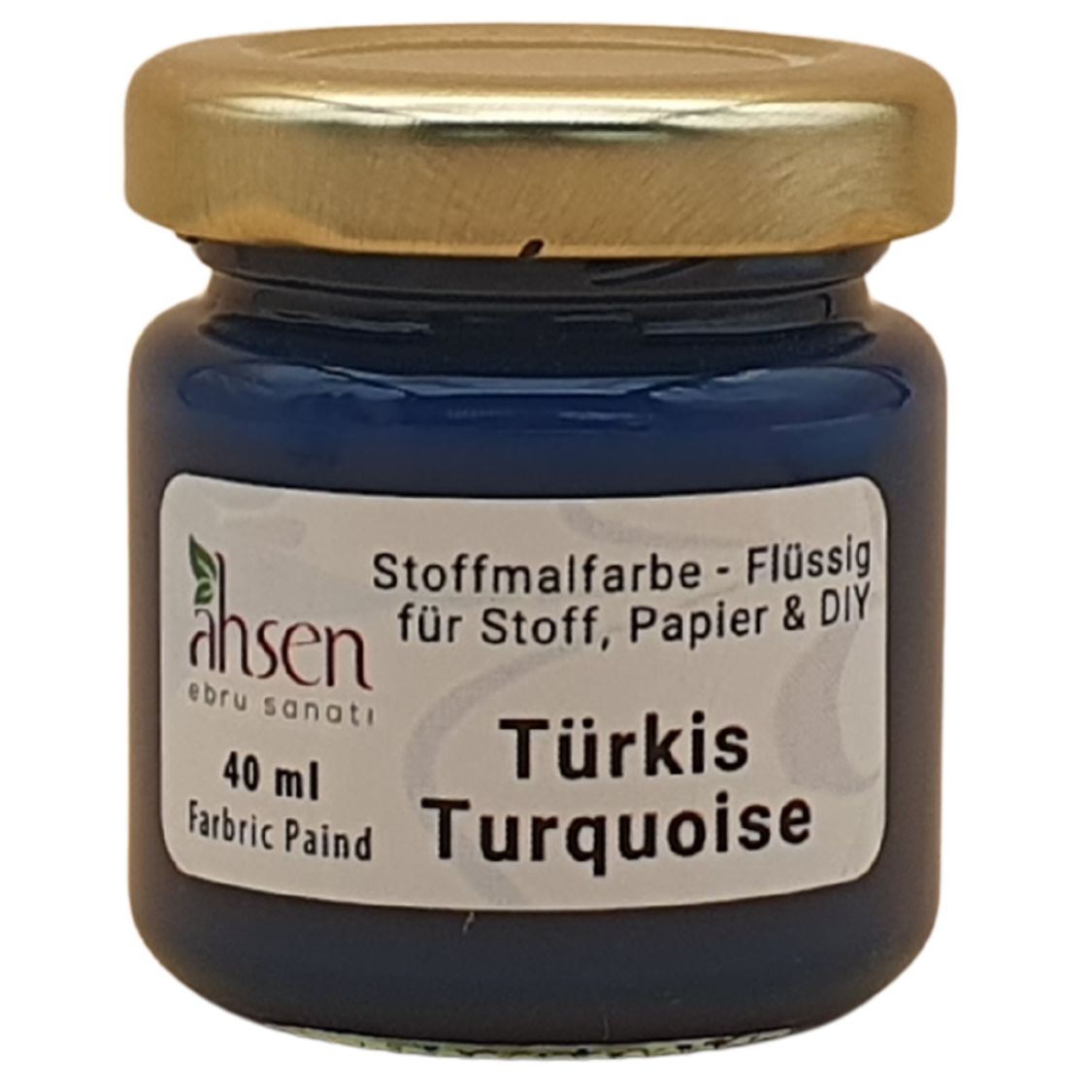 Ahsen Fabric Paint - Turquoise