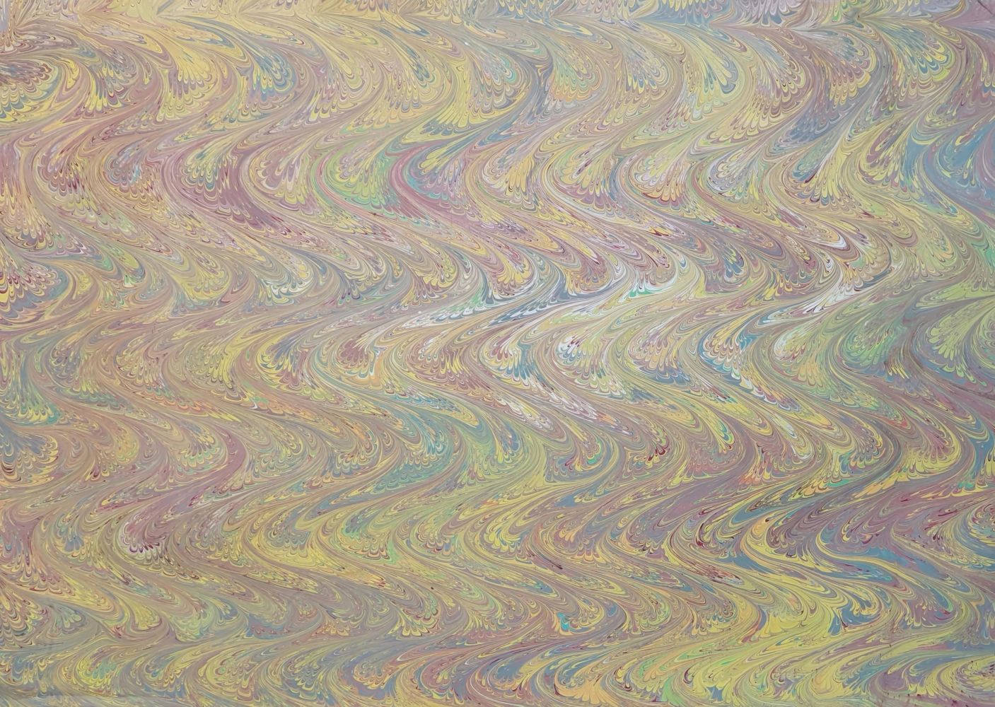 Kammmarmorierpapier – A-Serie (20–39)
