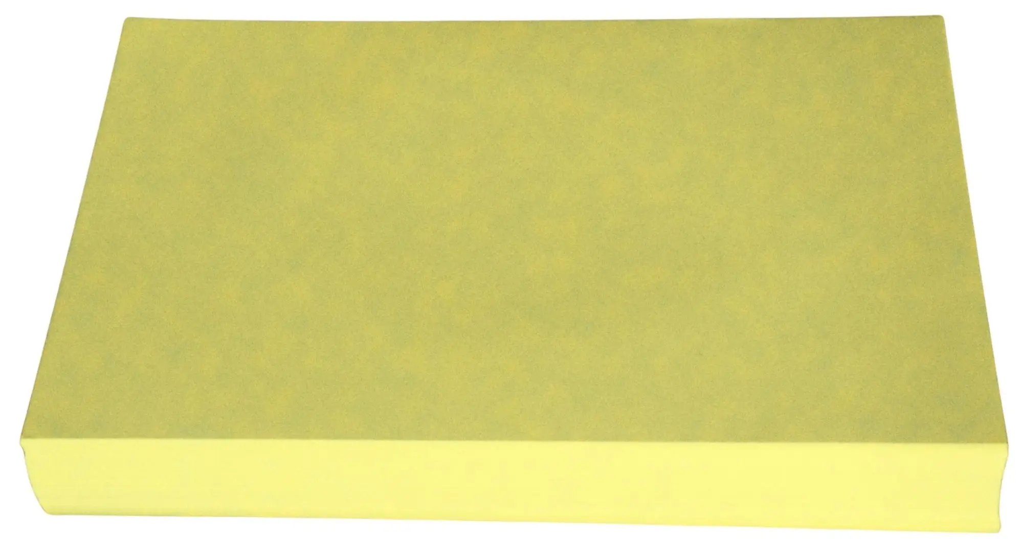 Marmorierpapier Kanariengelb DIN A3 mit 80 g/m², 500 Blatt Papier in ruhigem gelb-chamois Farbton für Ebru-Kunst und Buchbindearbeiten