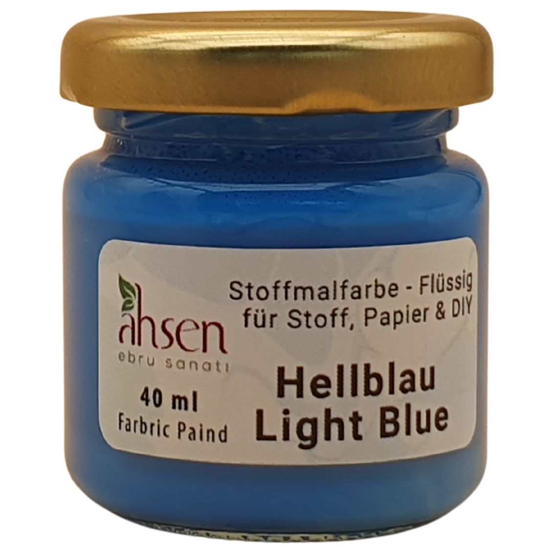 Ahsen Fabric Paint - Light Blue