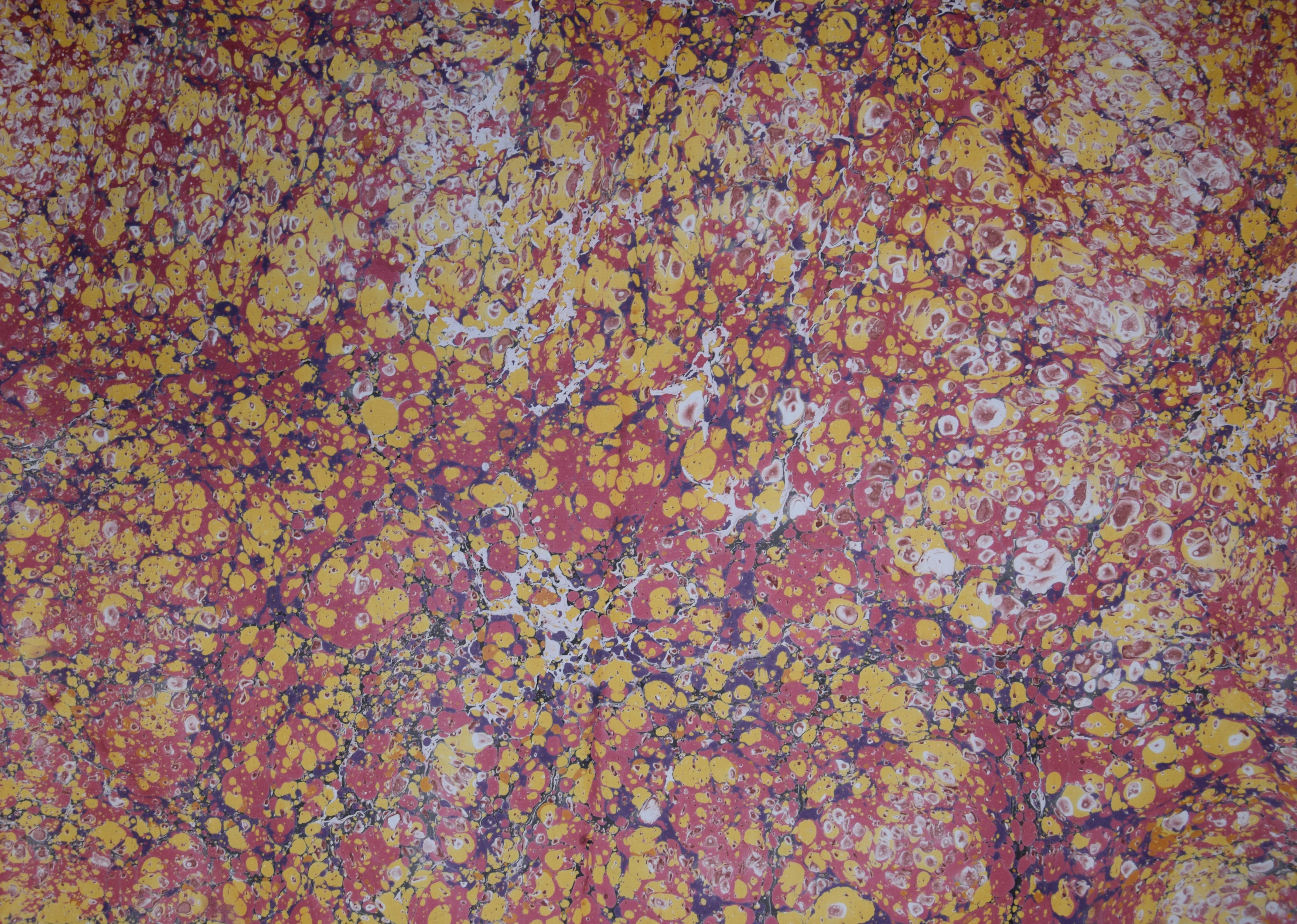 El Yapımı Taraklı Ebru