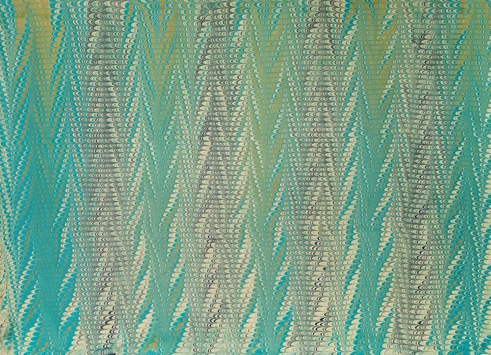 Traditionell handmarmoriertes Buchbinderpapier – ideal für Einbände, Alben, Kunsthandwerk und kreative Projekte