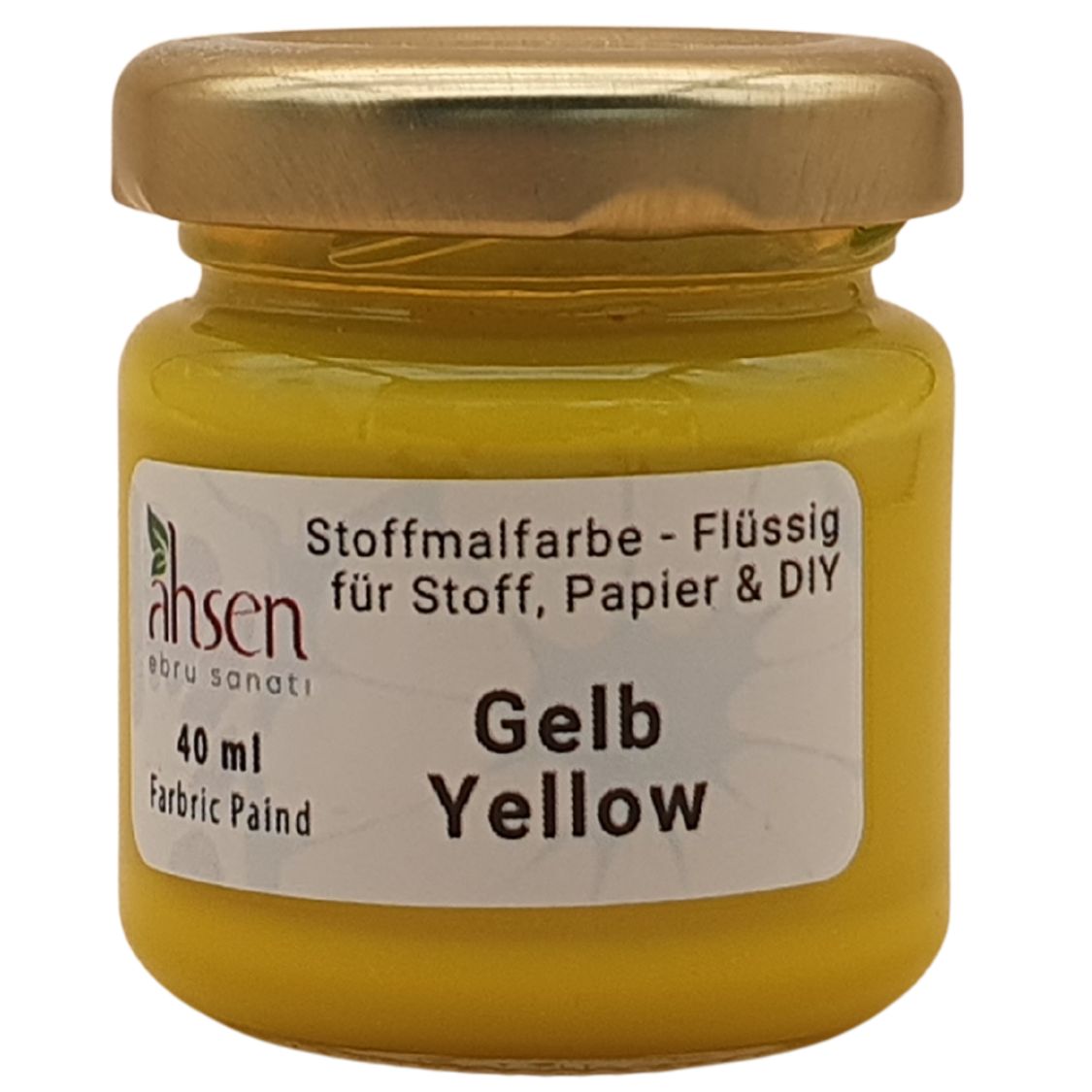 Stoffmalfarbe für Ebru Technik auf Textilien – leuchtend, waschfest und ideal für Baumwolle & Leinen