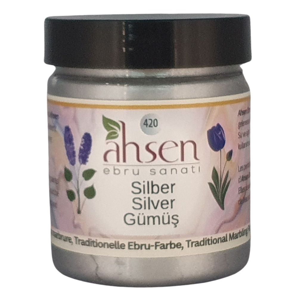 Ahsen Peinture de Marbrure 420 – Argent