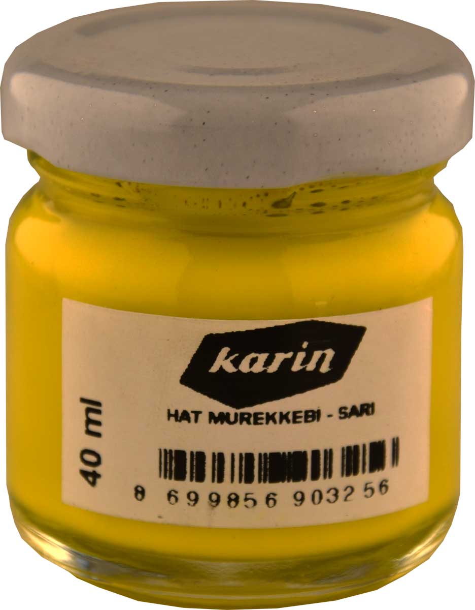 Karin Kalligraphie Zeichentinte in tiefem Lampenschwarz – ideal für Handlettering und feine Schriftkunst