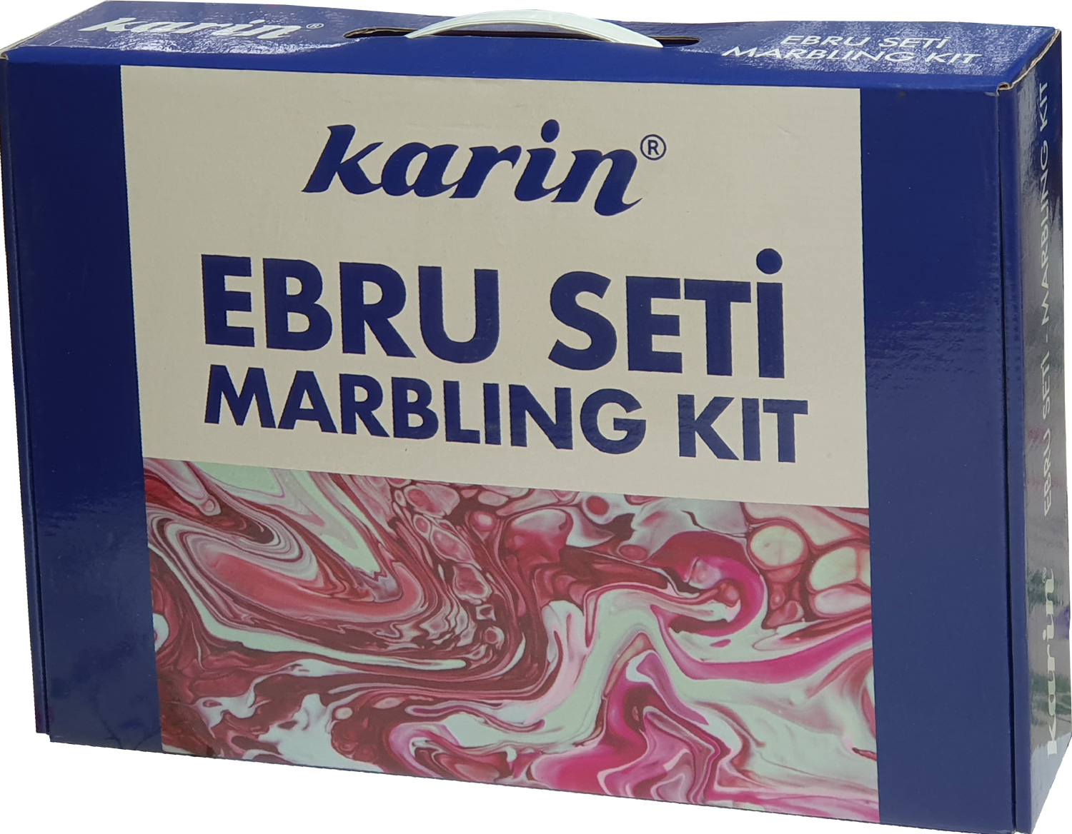 Karin Ebru-Farbenset mit 7 Farben – ideal für traditionelle Marmorierkunst auf Papier oder Wasser