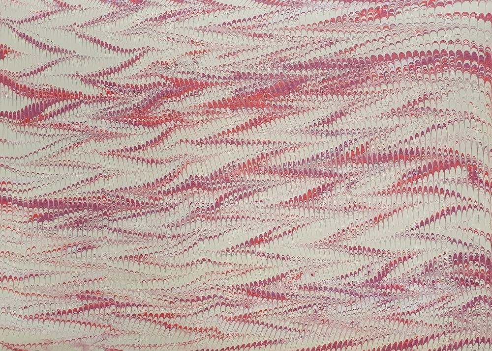 Traditionell handmarmoriertes Buchbinderpapier – ideal für Einbände, Alben, Kunsthandwerk und kreative Projekte