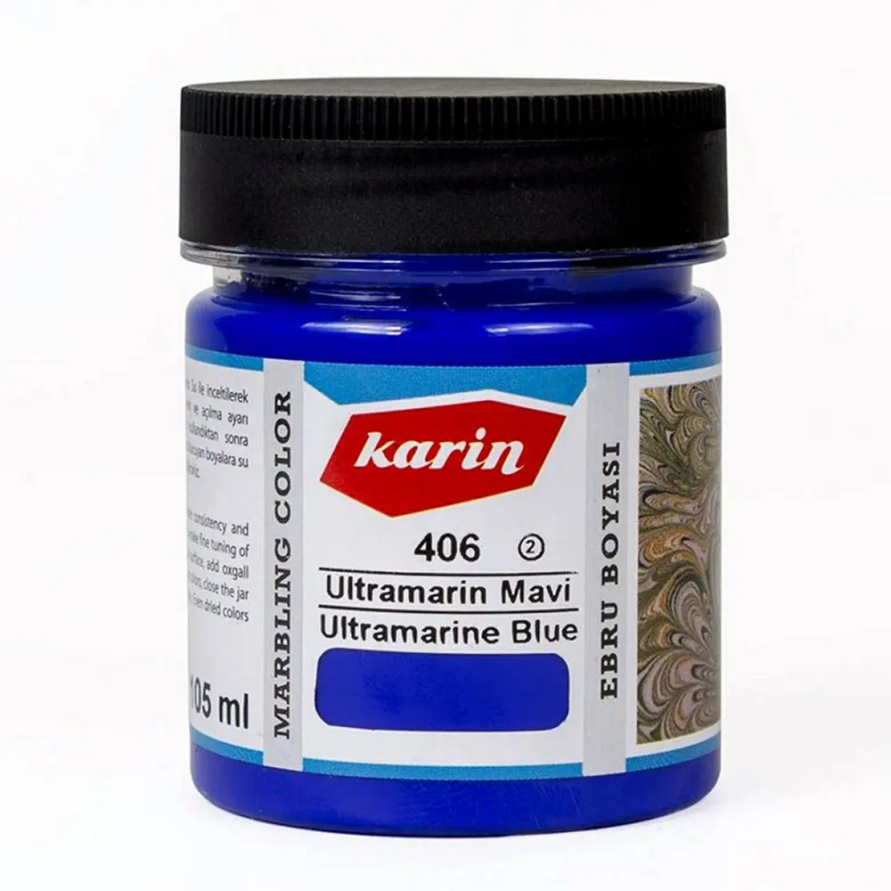Karin Ebru Marbling Paint – High-quality colors for stunning and artistic marbling patterns