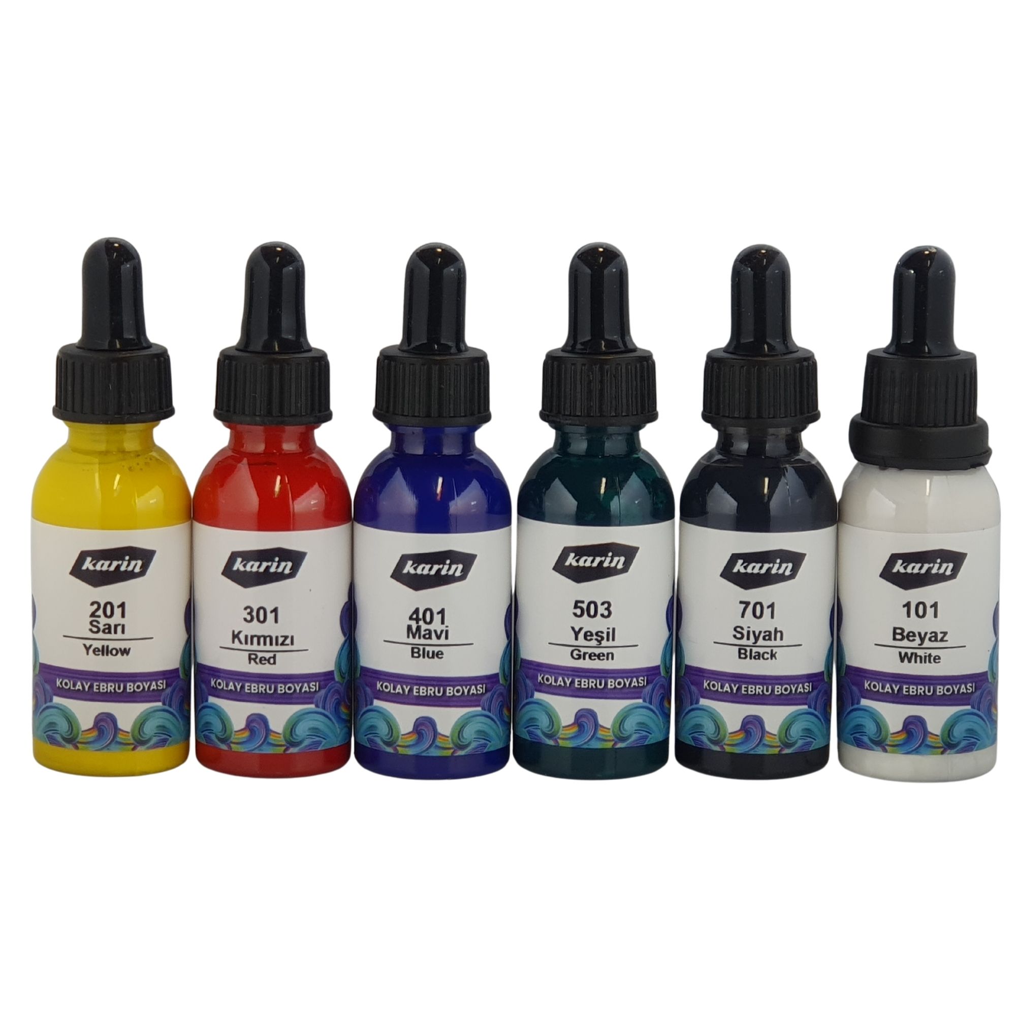 Karin Farben-Set Standard - 6tlg.