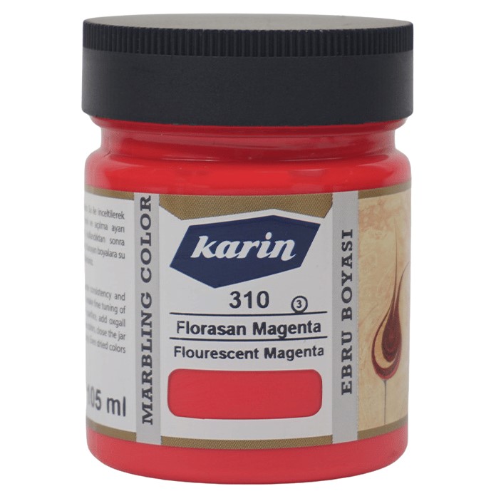 Karin Ebru Marbling Paint – High-quality colors for stunning and artistic marbling patterns
