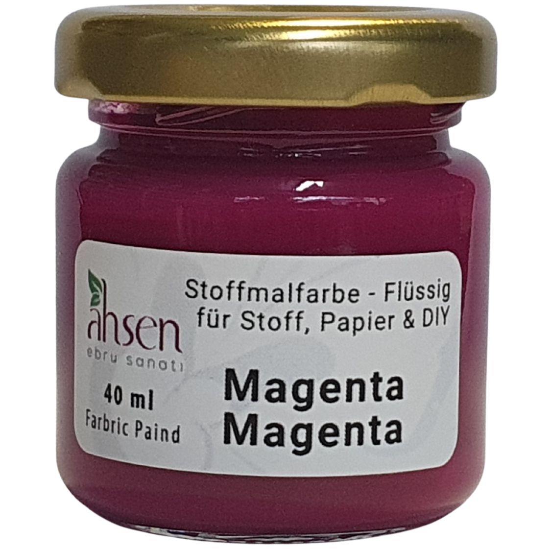 Ahsen Fabric Paint - Magenta