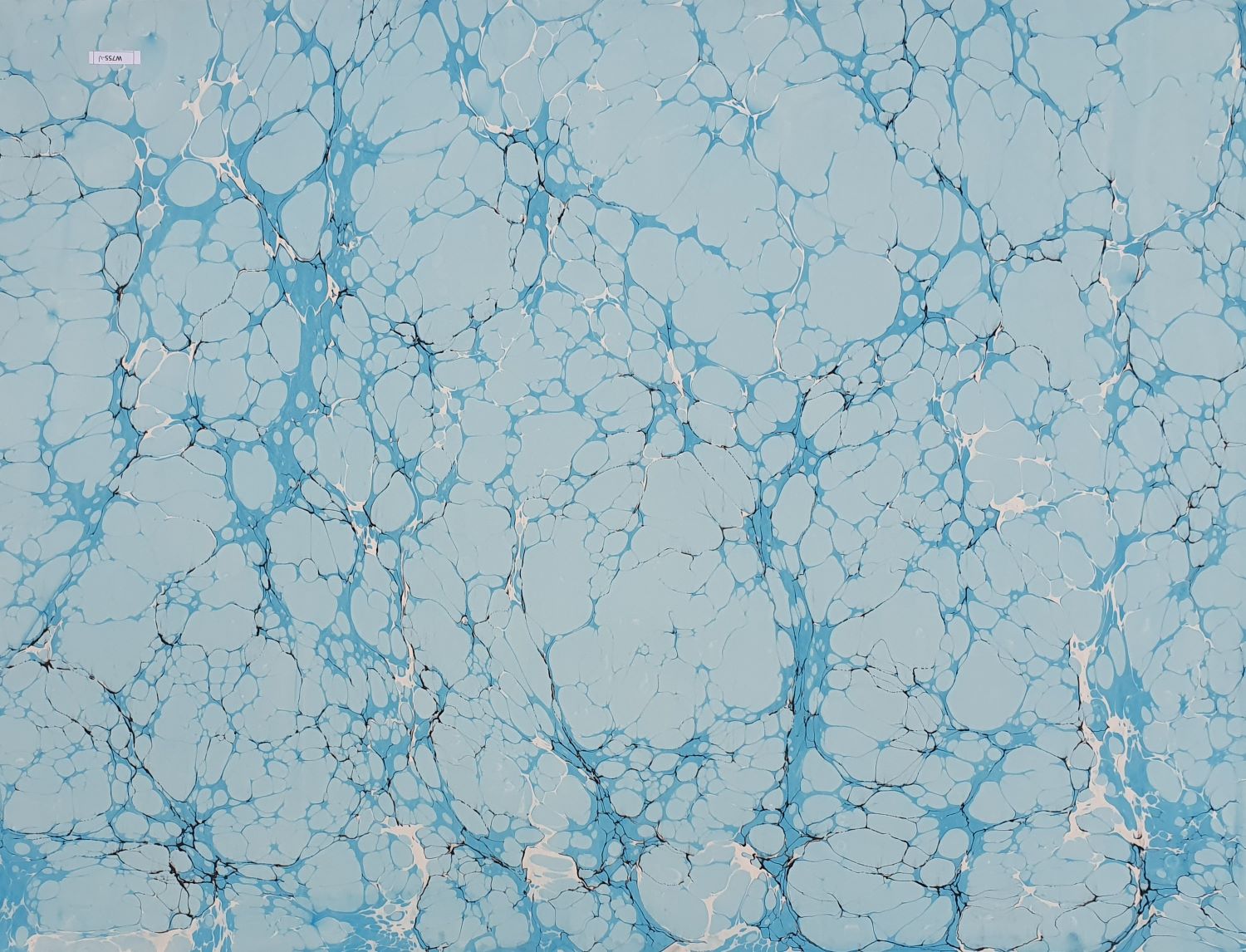 R005 – El Yapımı Ebru Kâğıdı 50×70 cm – Tek ve Benzersiz