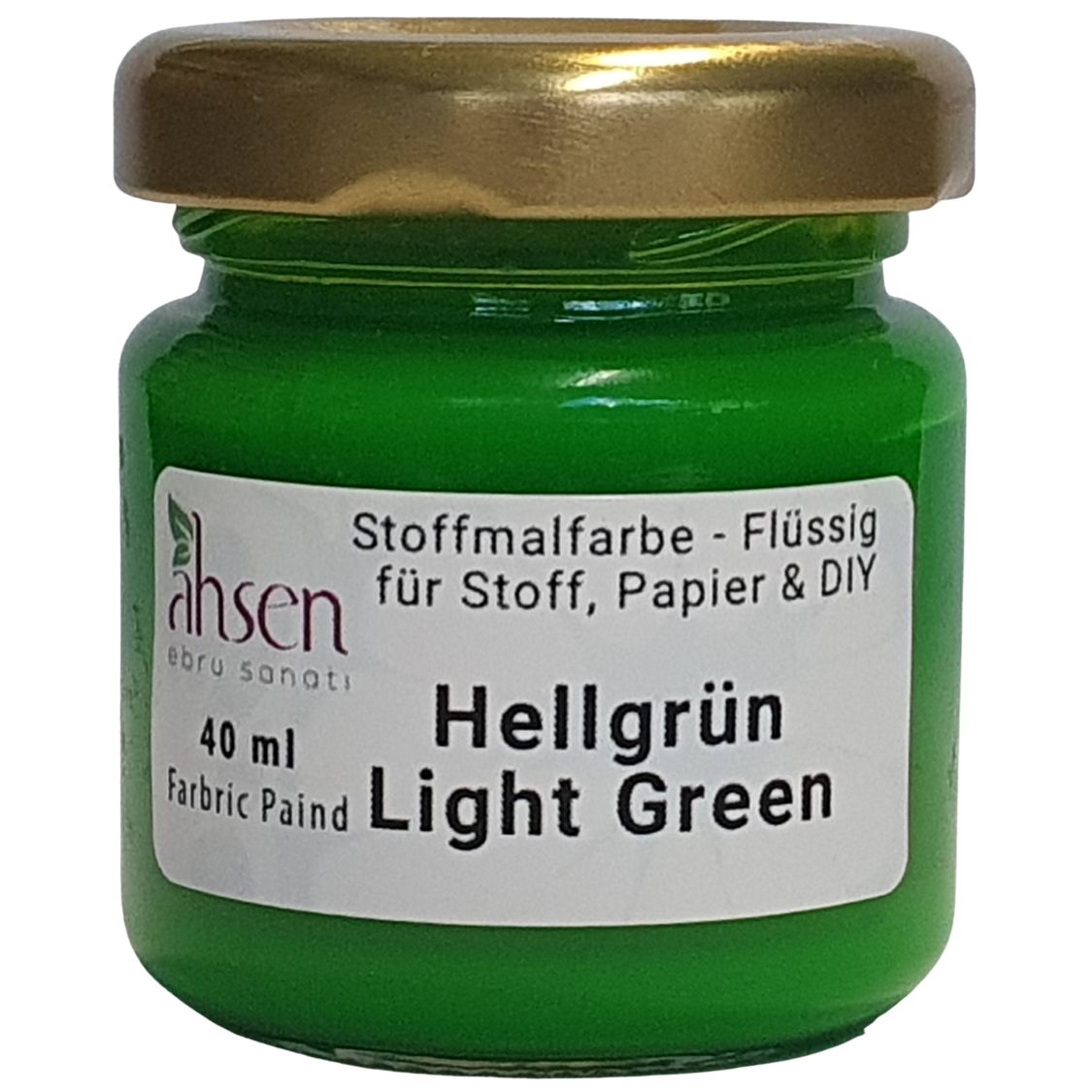 Ahsen Fabric Paint - Grass Green