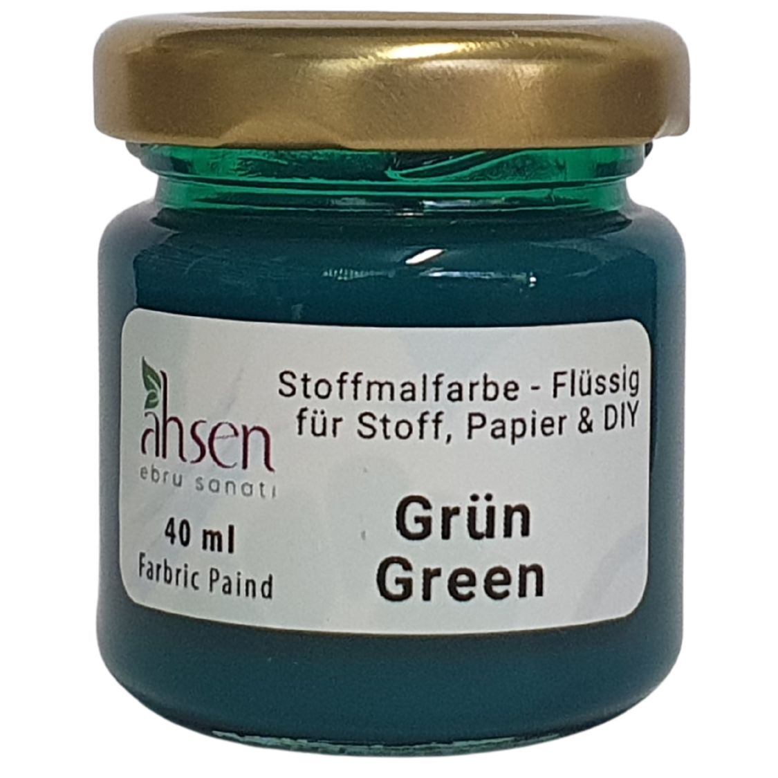 Ahsen Fabric Paint - Green