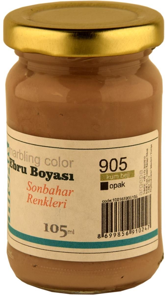 Hisar Traditionelle Ebru Farbe - 905 Sandbeige
