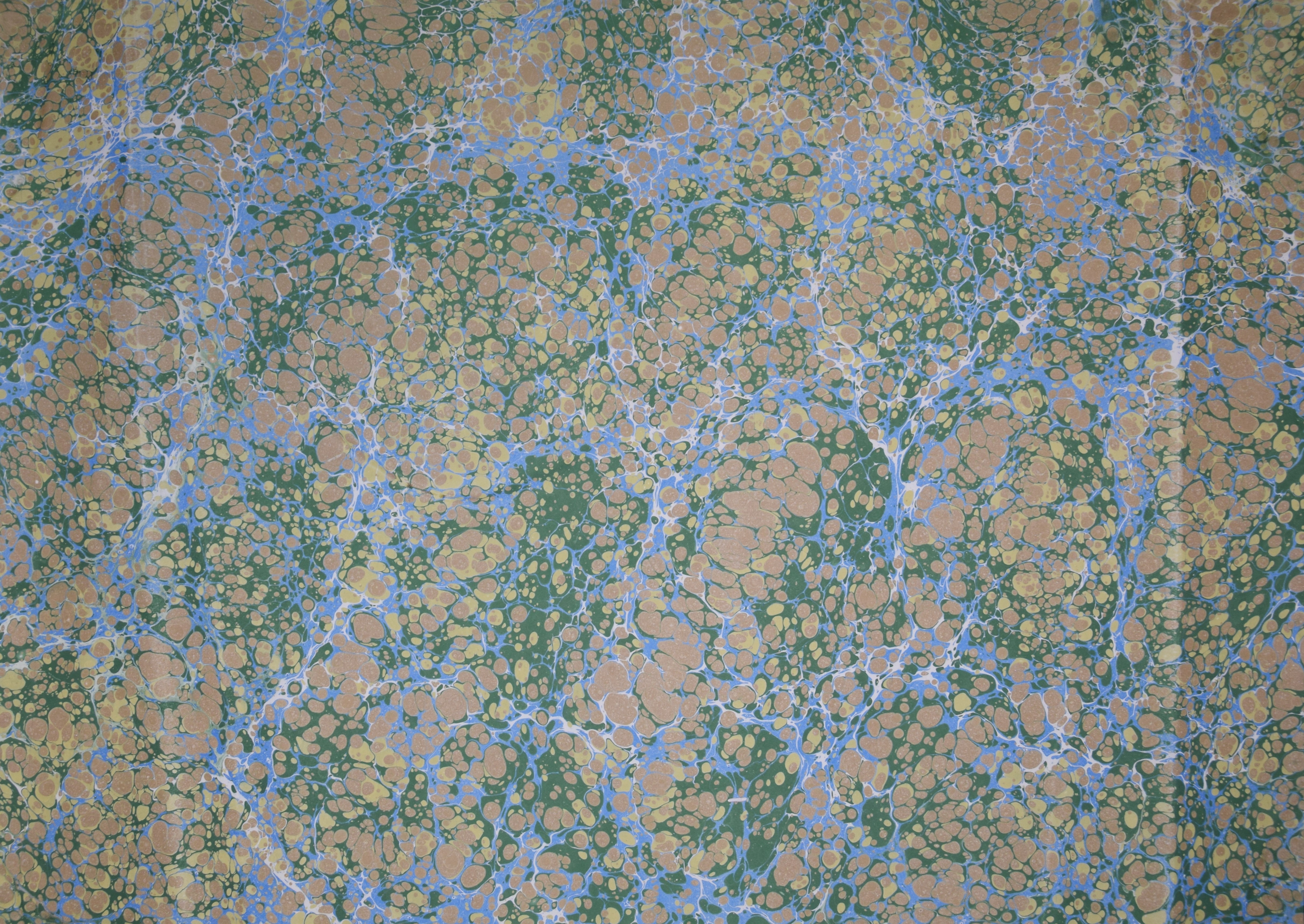 Handmarmorpapier - Battal Marbling 