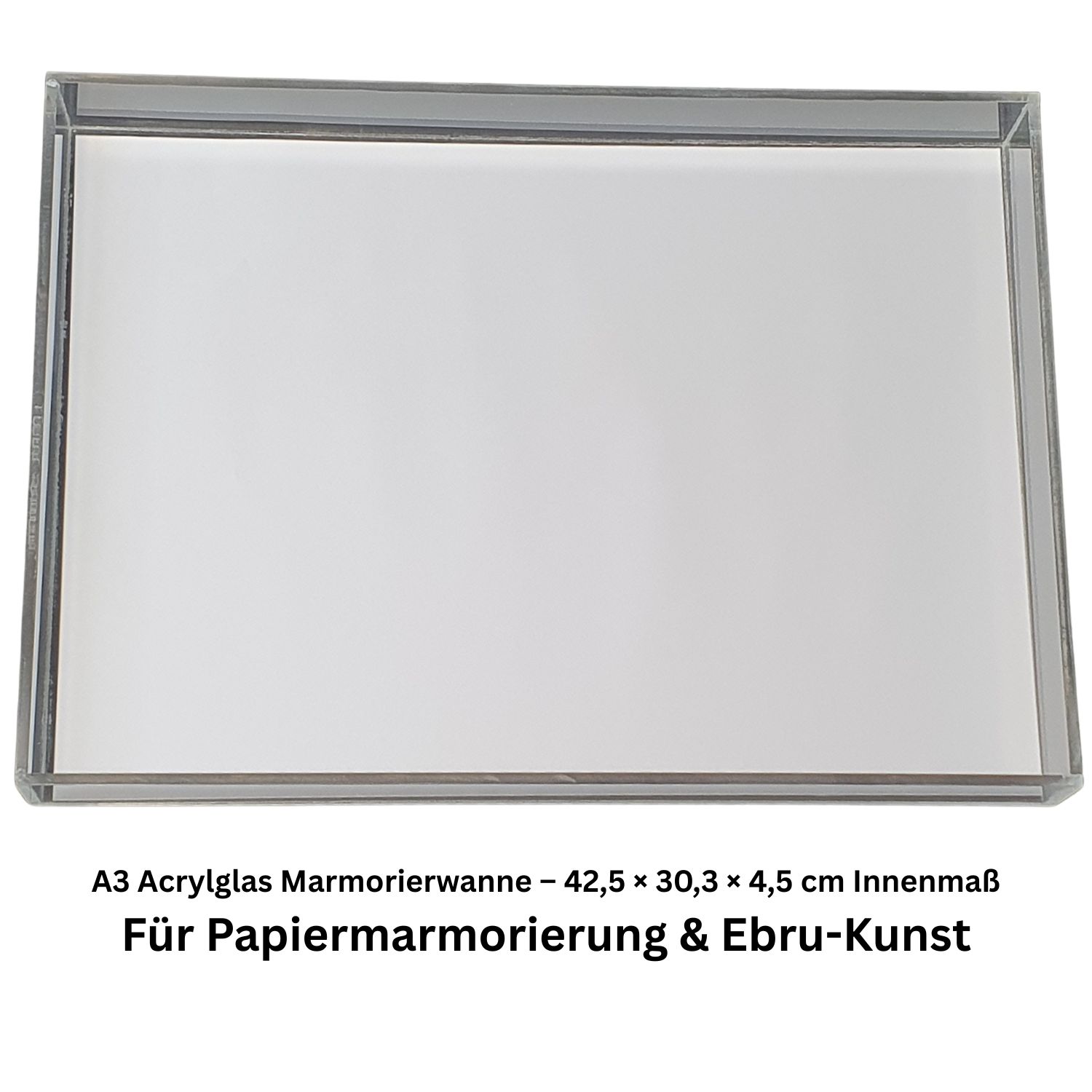 A3 Plexiglas-Acrylglas Marmorierwanne