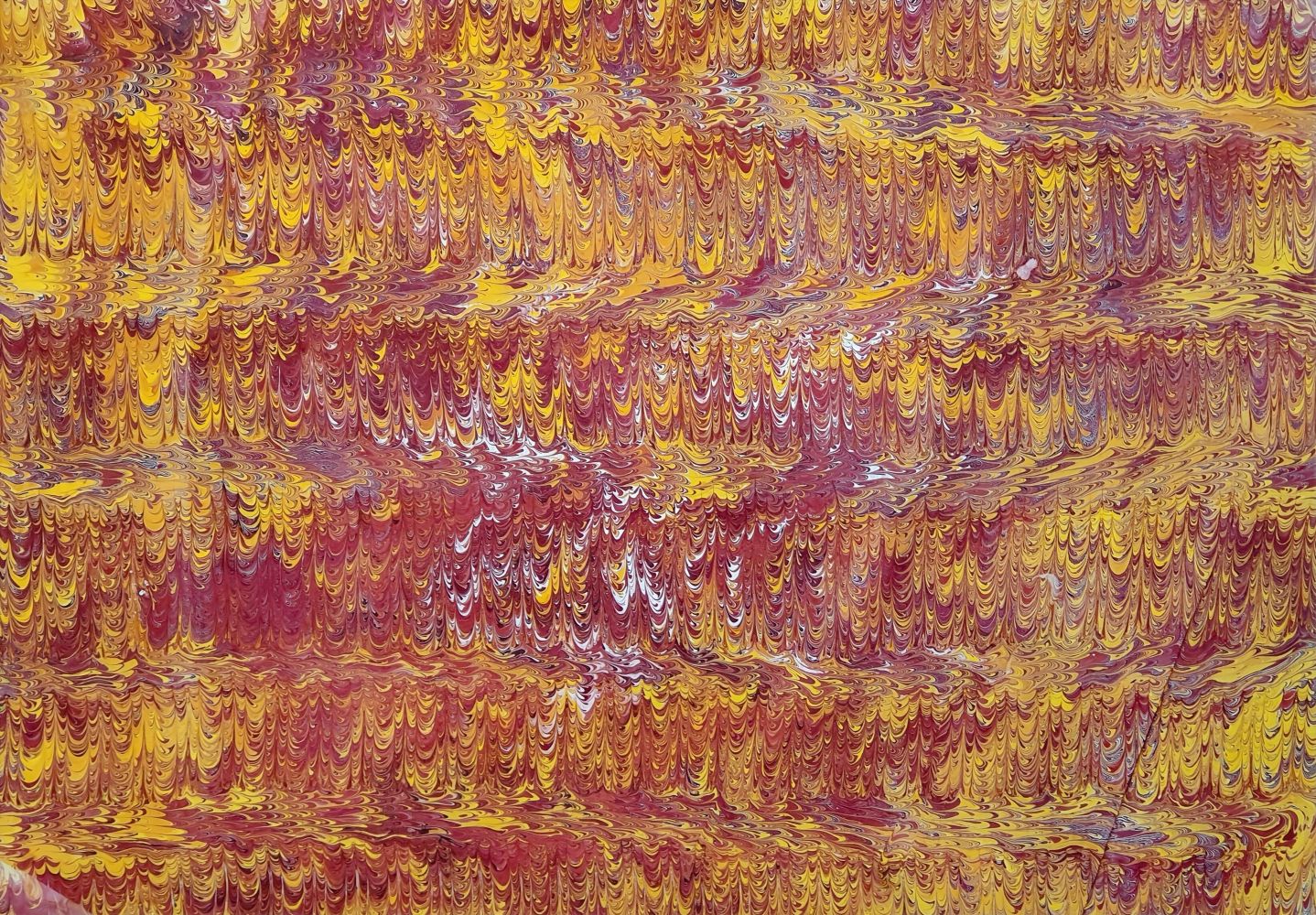 Kammmarmorierpapier – A-Serie (20–39)