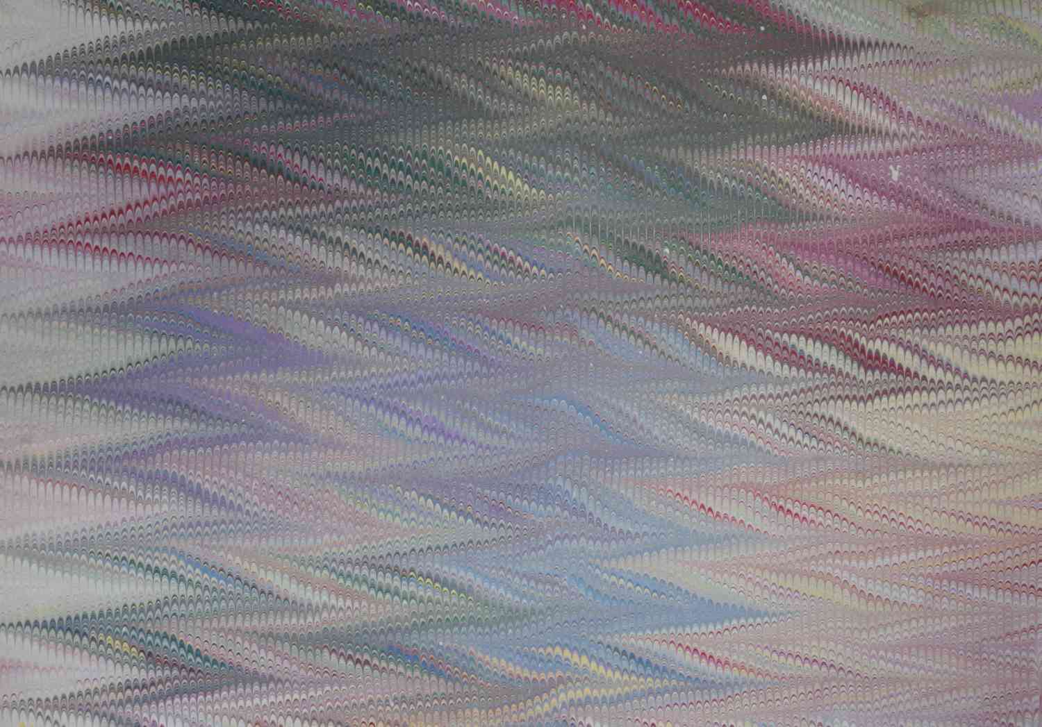 MF178-Marmorierpapier-Kammtechnik